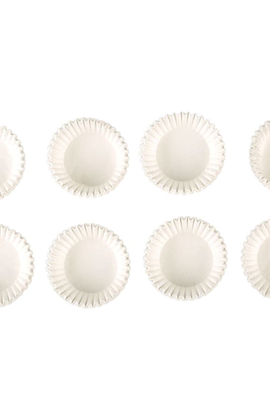 Standard White Cupcake Muffin Baking Liners - B55*H35mm - TEM IMPORTS™