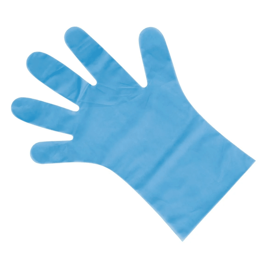 Strechies Powder Free Glove Elastic Blue Extra Large - 200/PKT - TEM IMPORTS™