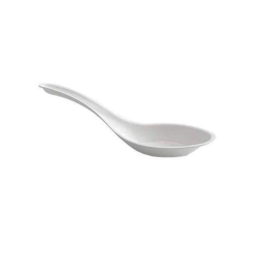 150mm Sugarcane Chinese Soup Spoon - 1000/CTN