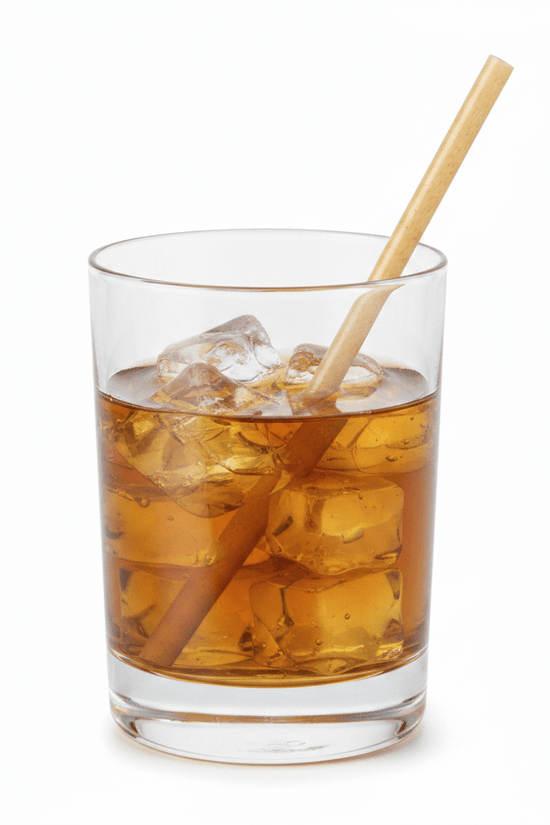 Sugarcane Fiber Cocktail Straw 6mm Regular - TEM IMPORTS™