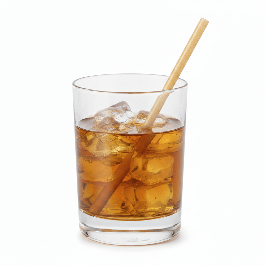 Sugarcane Fiber Cocktail Straw 6mm Regular - TEM IMPORTS™