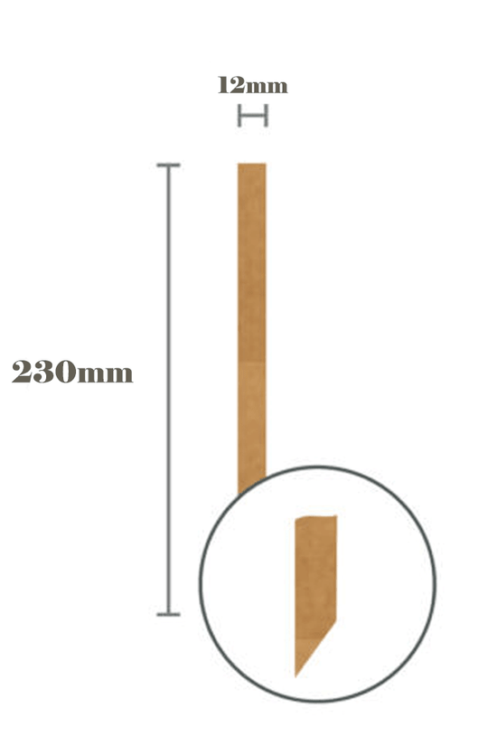 Sugarcane Fiber Straw 12mm Slant Cut - TEM IMPORTS™