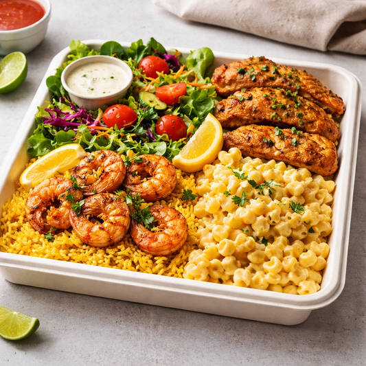Sugarcane Large Catering Tray Natural - 100/CTN - TEM IMPORTS™