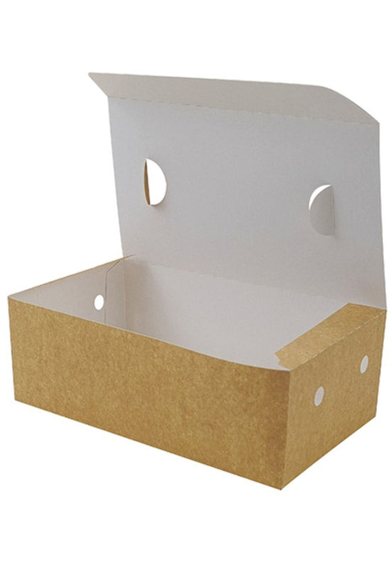 Takeaway Large Snack Box Brown - TEM IMPORTS™