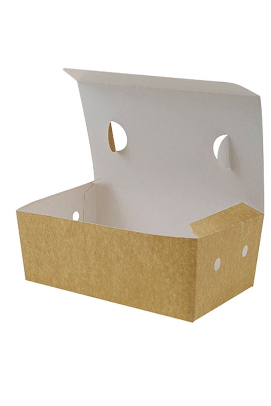 Takeaway Medium Snack Box Brown - TEM IMPORTS™