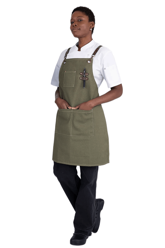 Tomy Bib Apron - Olive - TEM IMPORTS™