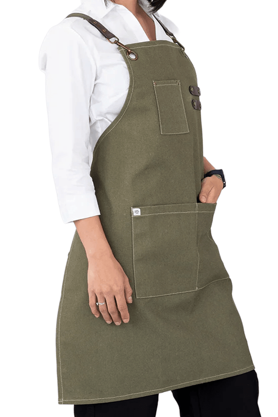 Tomy Bib Apron - Olive - TEM IMPORTS™