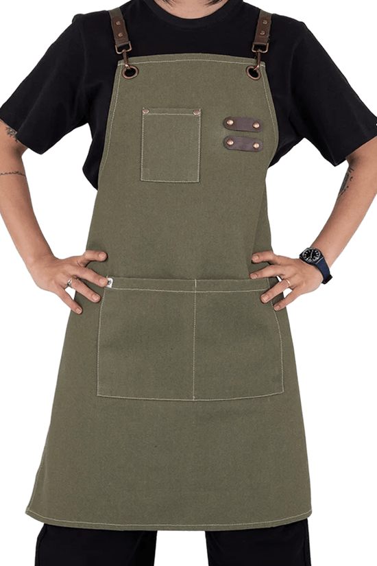 Tomy Bib Apron - Olive - TEM IMPORTS™