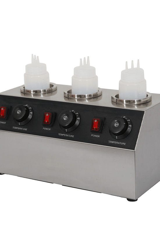 Triple Head Sauce Warmer - TEM IMPORTS™