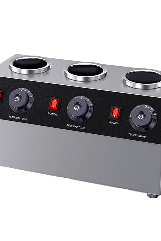 Triple Head Sauce Warmer - TEM IMPORTS™