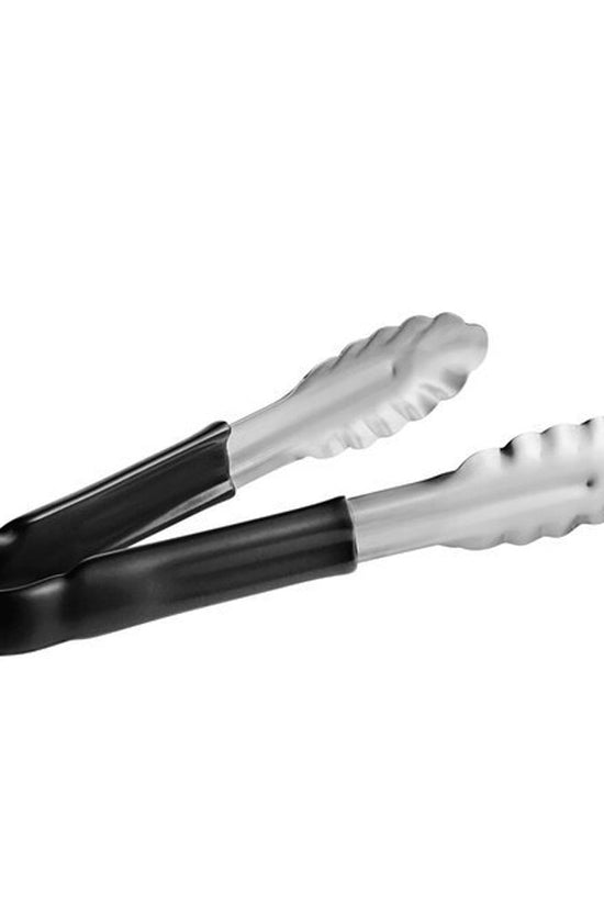 Utility Tong PVC Coated Black Handle Strainless Steel - 230mm - TEM IMPORTS™
