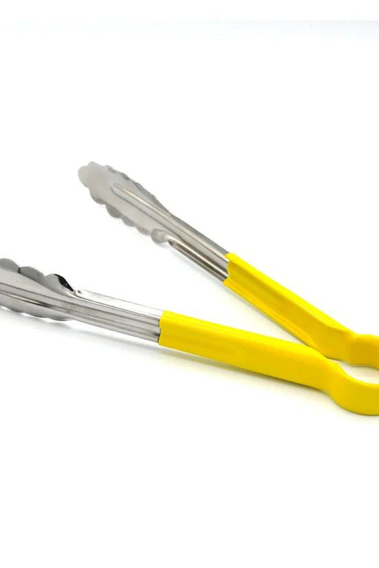 Utility Tong PVC Coated Yellow Handle Strainless Steel - 300mm - TEM IMPORTS™