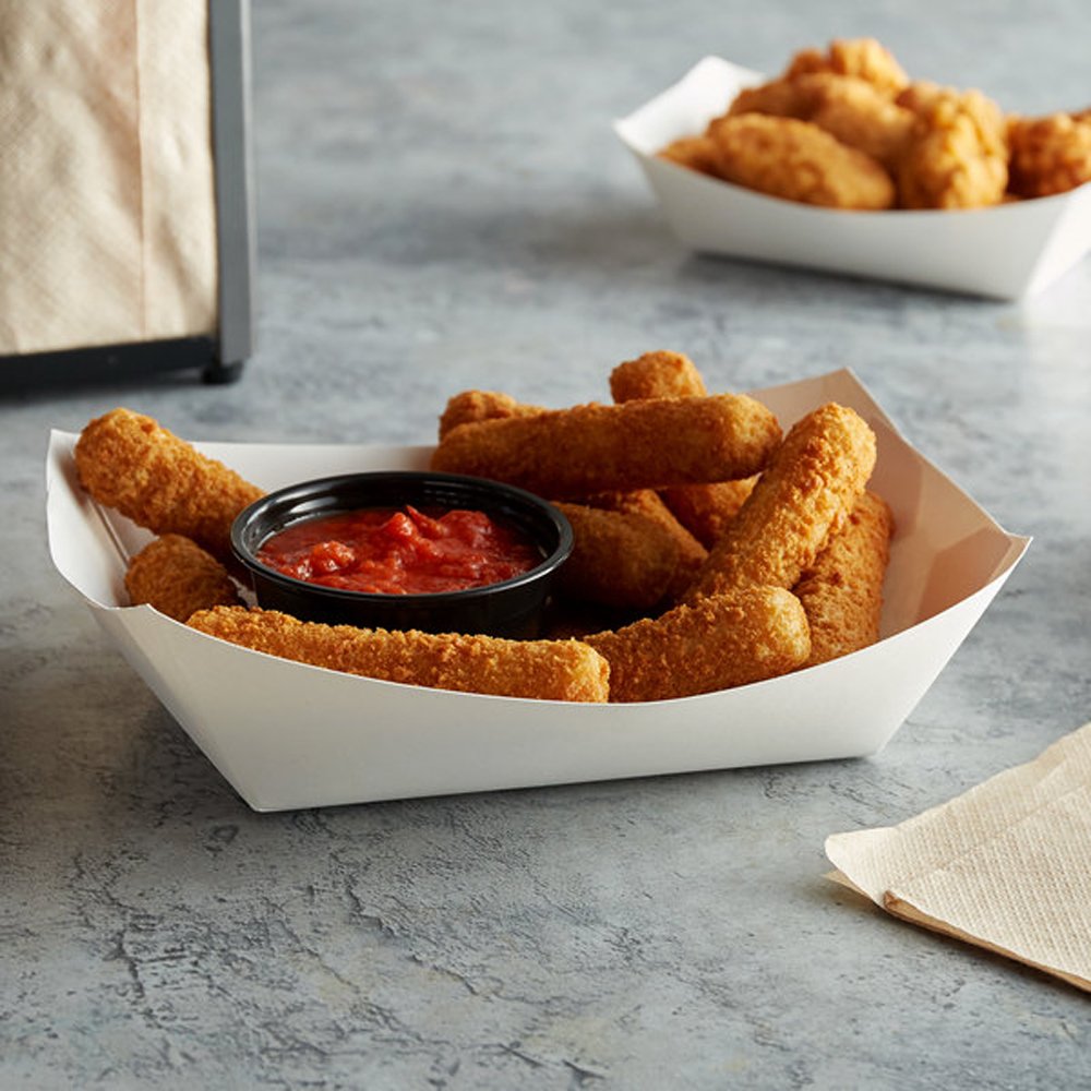White Cardboard Medium Takeaway Tray - TEM IMPORTS™