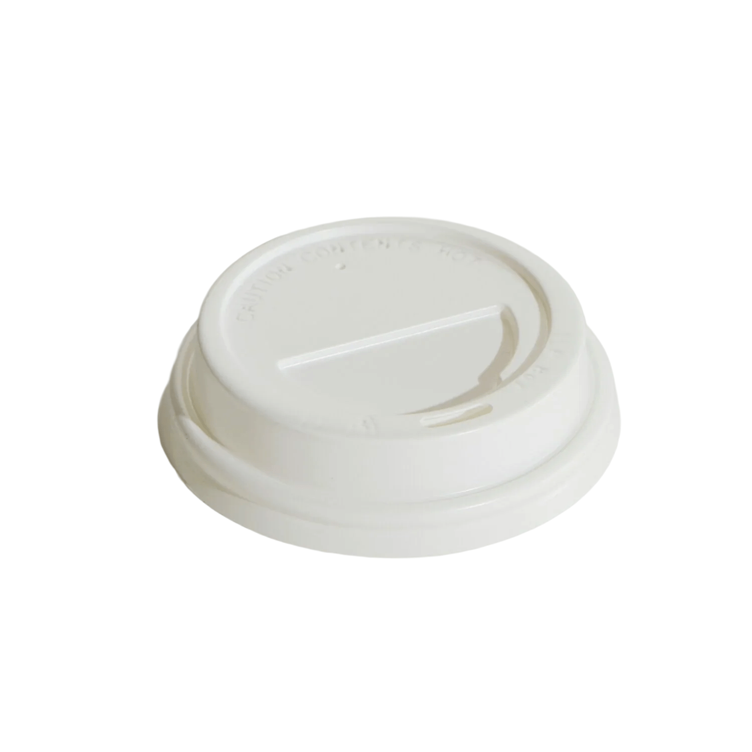 White PP (D/80mm) Travel Hot & Cold Lid - TEM IMPORTS™