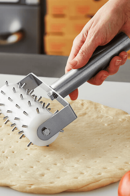 Wide Dough Docker Stainless Steel Handle And Pin - TEM IMPORTS™