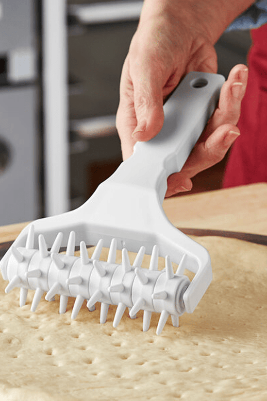 Wide Plastic Dough Docker White - TEM IMPORTS™