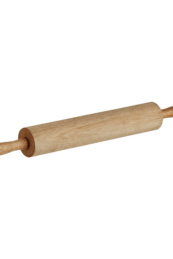 Wood Barrel Rolling Pin - 380mm - TEM IMPORTS™