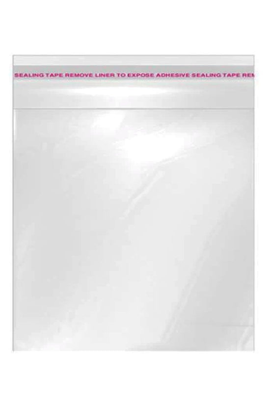 100x100mm Clear Self Adhesive Sealing Bag - Pk100 - TEM IMPORTS™