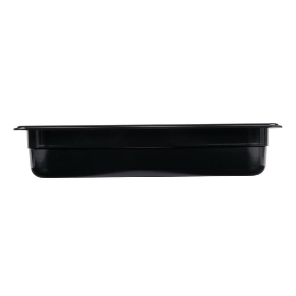 1/2 Size Steam Pan Polycarbonate Black - 3.5L - TEM IMPORTS™