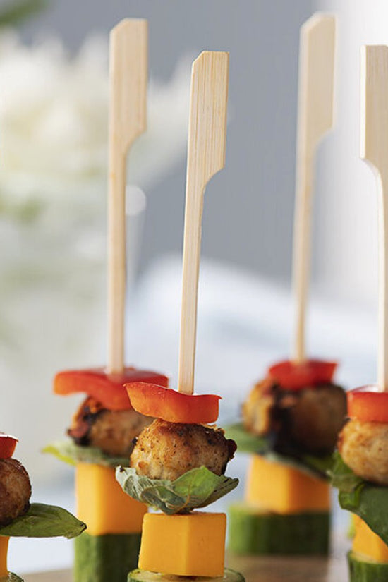 150mm Boat Oar Skewer Bamboo - Pk100 - TEM IMPORTS™