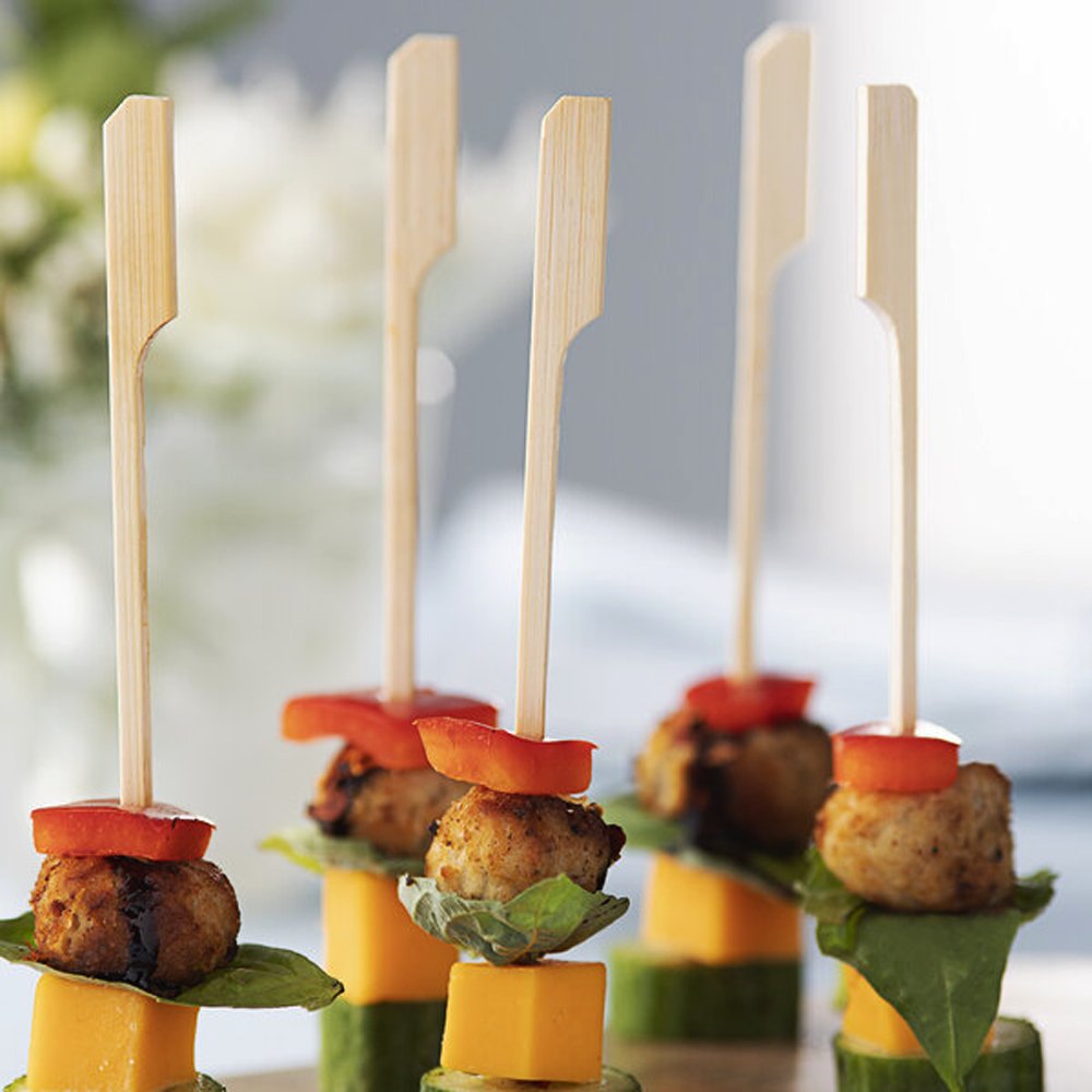 150mm Boat Oar Skewer Bamboo - Pk100 - TEM IMPORTS™