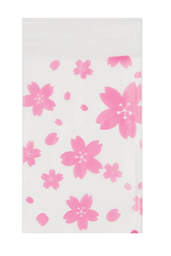 150x100mm Blossoms Self Adhesive Sealing Bag-Pk100 - TEM IMPORTS™