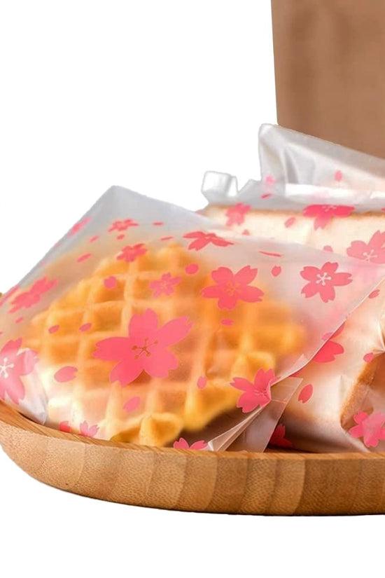 150x100mm Blossoms Self Adhesive Sealing Bag-Pk100 - TEM IMPORTS™