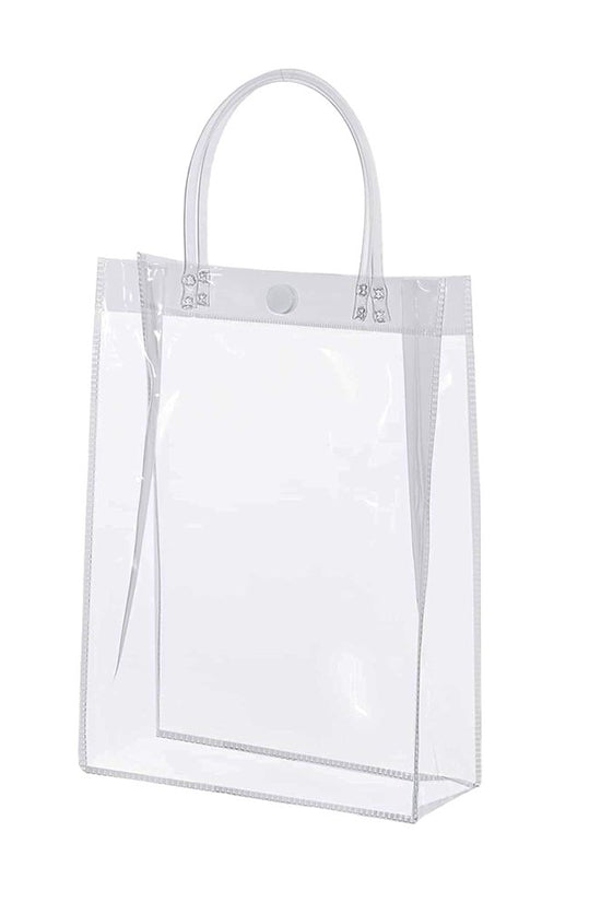 15x20x7cm Clear PVC Gift Bag - TEM IMPORTS™