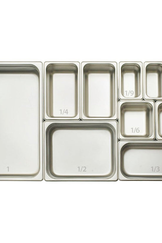 1/6 Size Anti-Jam Gastronorm Steam Pans - 2.25L - TEM IMPORTS™