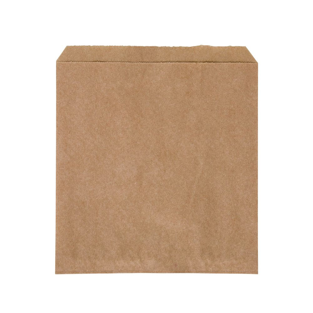 1W (Square) Brown Paper Bag - Pack of 500