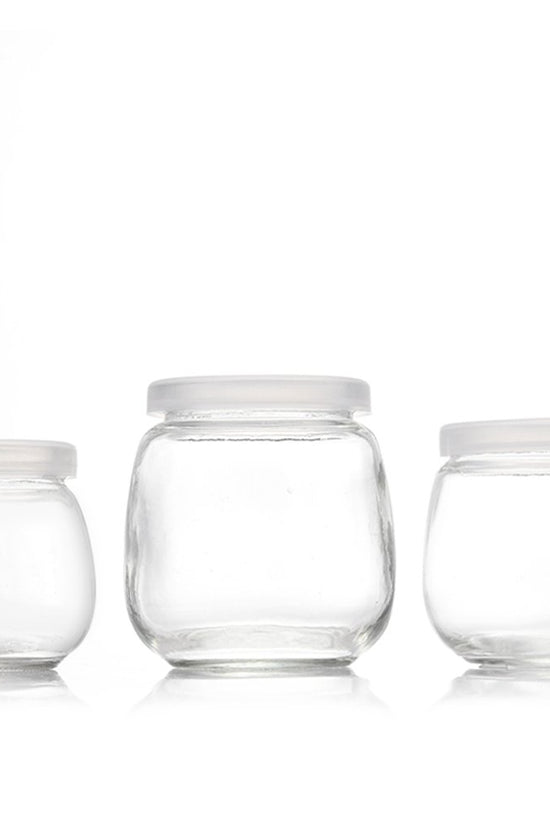 200mL Yogurt Glass Jar With Soft PE Lid - TEM IMPORTS™
