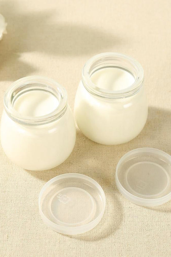 200mL Yogurt Glass Jar With Soft PE Lid - TEM IMPORTS™