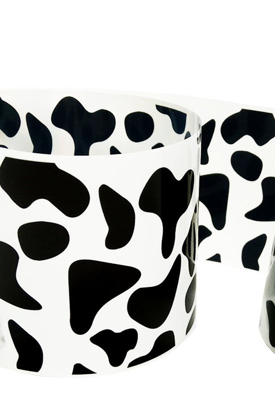 20mx80mm Cow Spot Pattern Cake Collar - TEM IMPORTS™