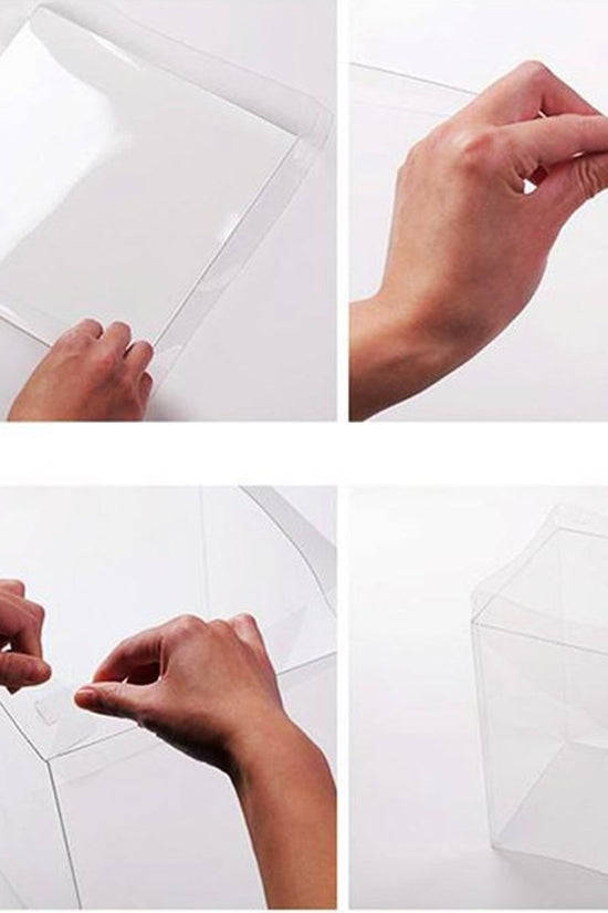 21x21x38 Transparent Square Box - TEM IMPORTS™