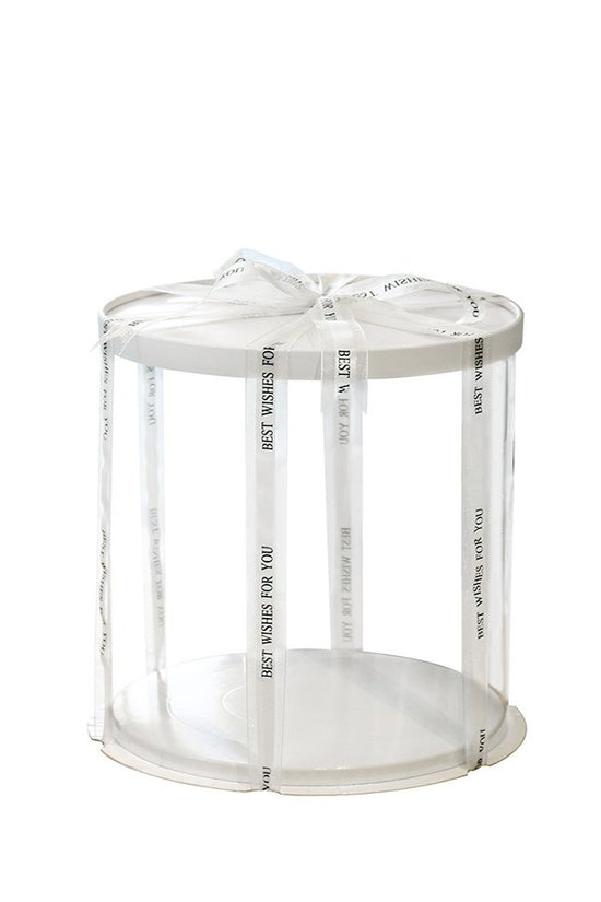 22x24 Round Transparent Box - TEM IMPORTS™