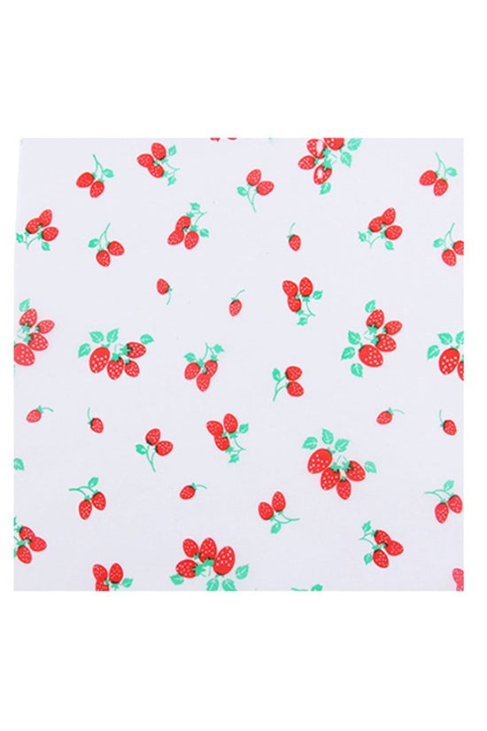 25x21 Food Wrapping Paper - Cherry Pattern - Pk50 - TEM IMPORTS™
