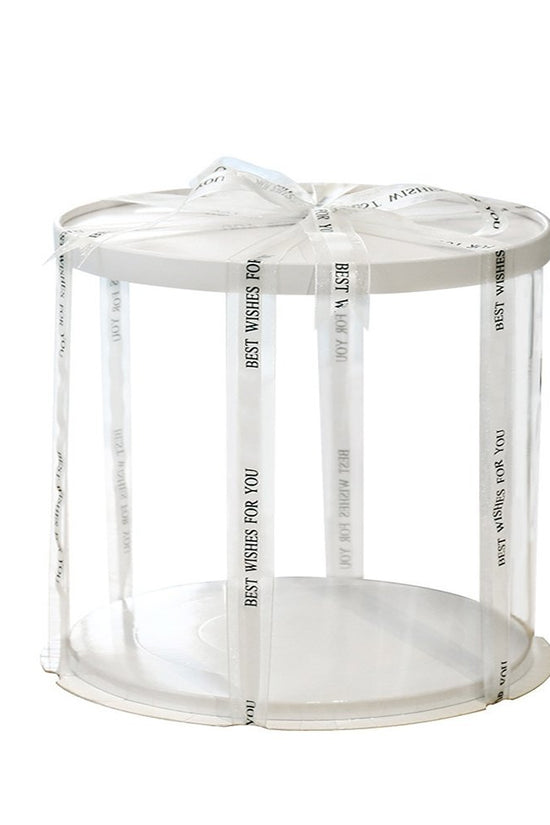 26x24 Round Transparent Box - TEM IMPORTS™