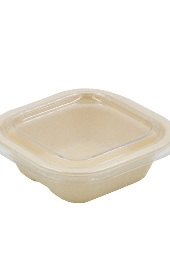 280mL Natural Sugarcane Square Container - TEM IMPORTS™