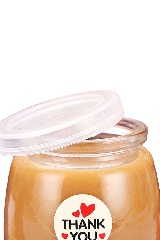300mL Yogurt Glass Jar With Soft PE Lid - TEM IMPORTS™