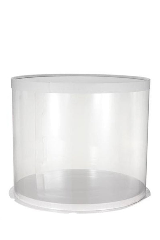 30x25 Round Transparent Box - TEM IMPORTS™