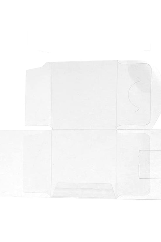 Transparent PVC Cube Box - 50x50mm - TEM IMPORTS™
