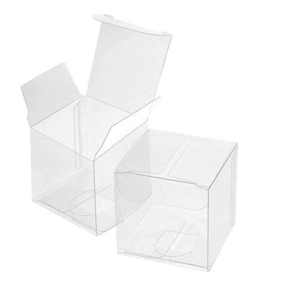 60x60mm Clear PVC Cube Box - TEM IMPORTS™