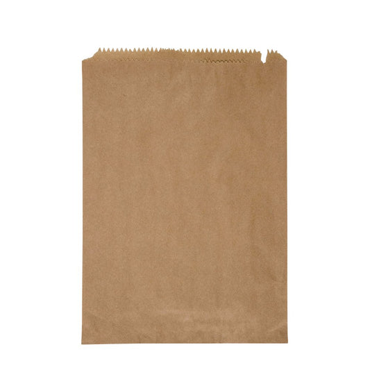 Flat Paper Bag Brown Size 6F - 500/PK
