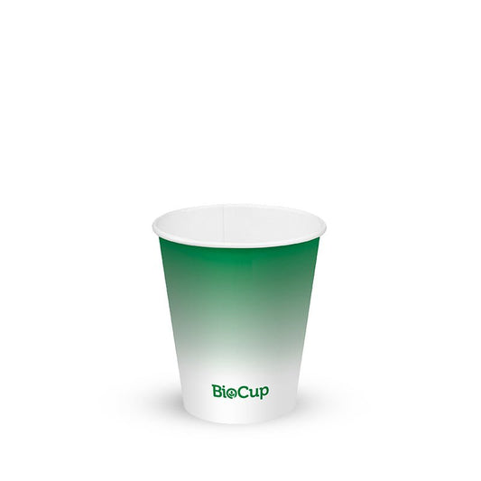 6oz/200mL (80mm) Green Cold Paper BioCup - 1000/ctn - TEM IMPORTS™