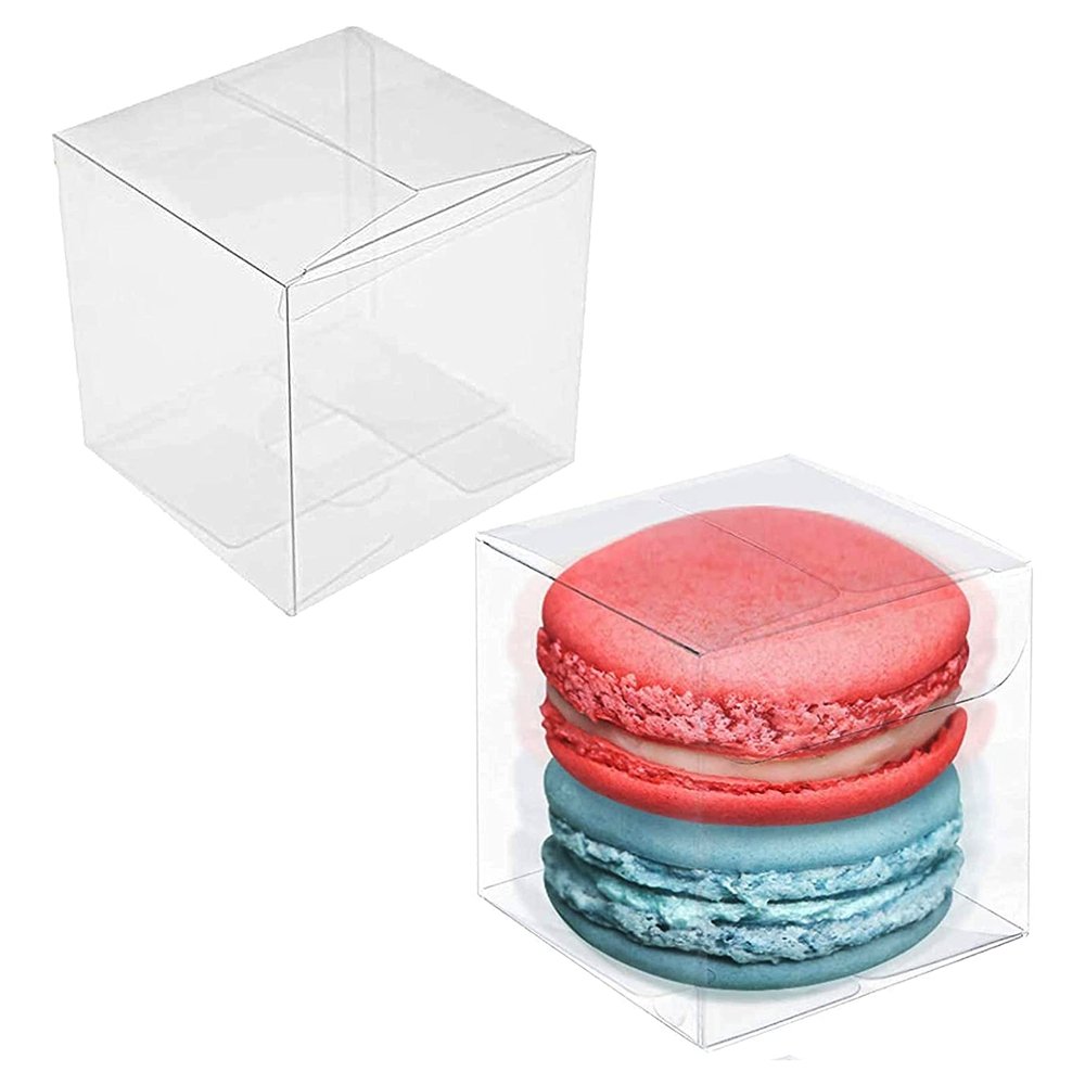 70x70mm Clear PVC Cube Box - TEM IMPORTS™