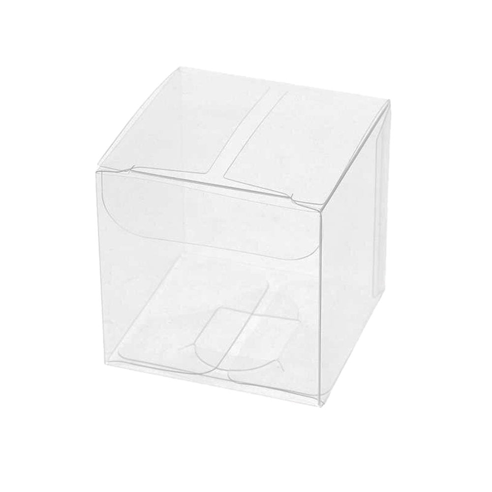 80x80mm Clear PVC Cube Box - TEM IMPORTS™