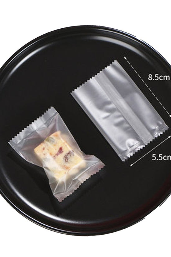 85x55mm Heat Seal Matt Nougat Bags - Pk100 - TEM IMPORTS™