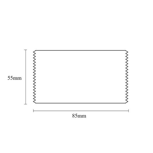 85x55mm Heat Seal Nougat Bags -Pk100-Pink Pattern - TEM IMPORTS™