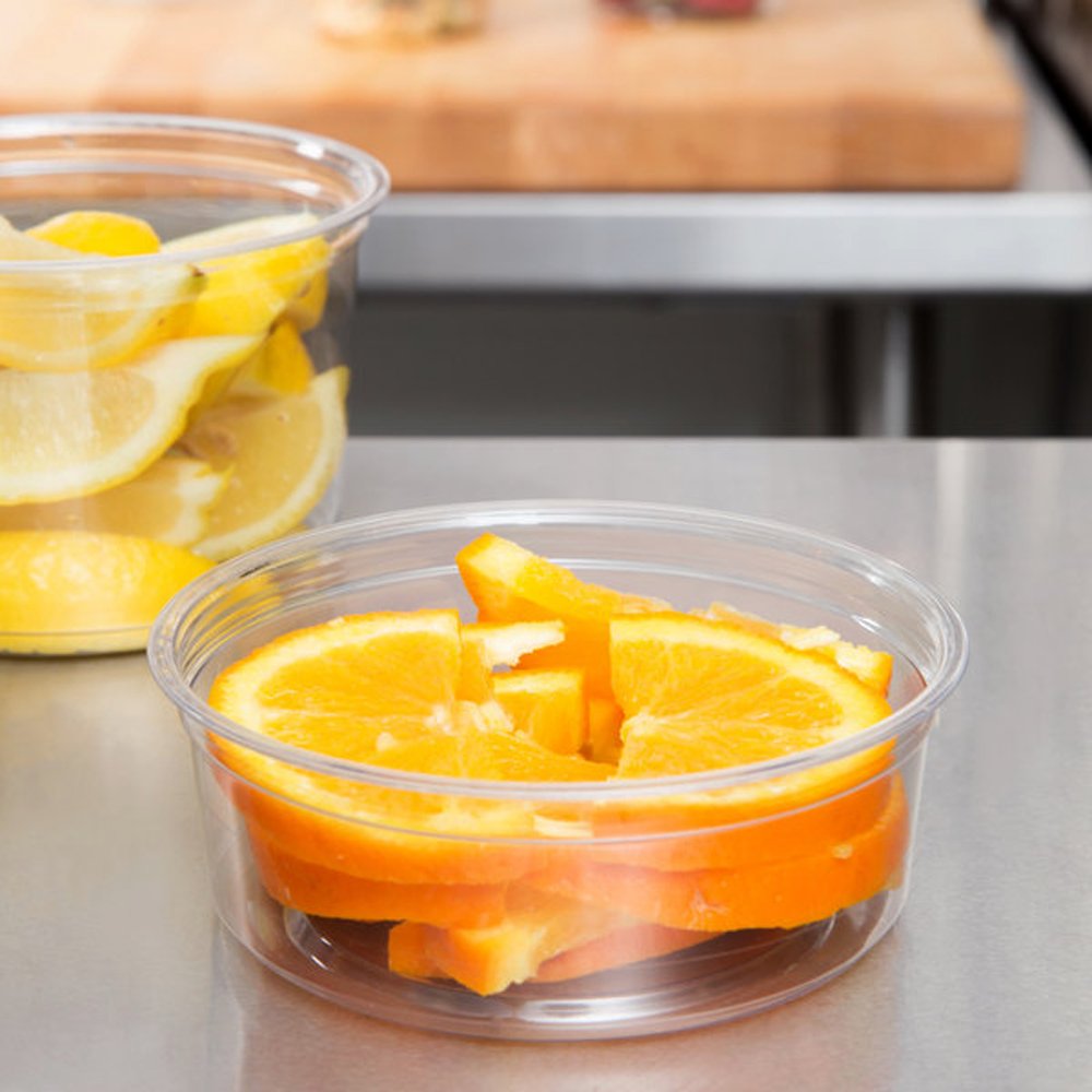 8oz/240mL Clear RPET Deli Container - TEM IMPORTS™