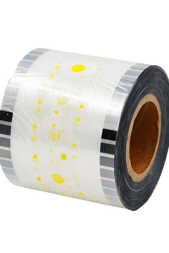 90/105mm Pattern Sealing Film For PP Cups-Daisy - TEM IMPORTS™